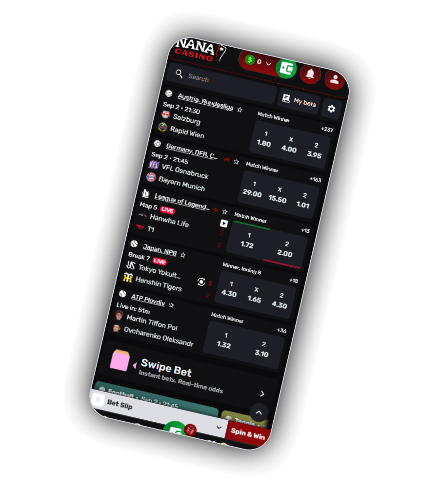 Nana Casino sport counter
